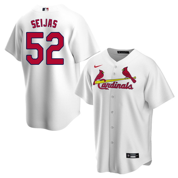 Nike Men #52 Alvaro Seijas St.Louis Cardinals Baseball Jerseys Sale-White